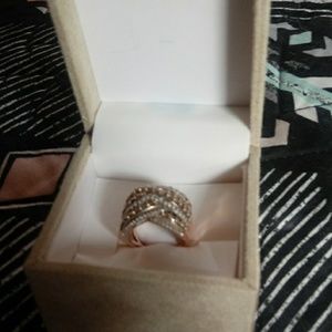 Size 7 10kt rose gold ring